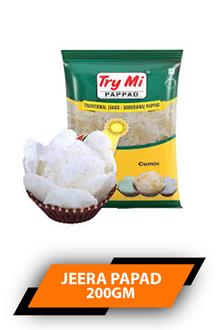 Try Mi Jeera Papad 200gm